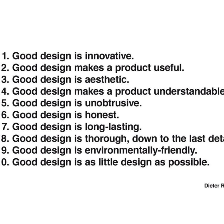10 Principles For Good Design (1)
