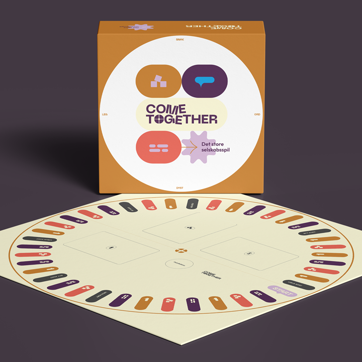 Come Together 04 Board Game Mockup