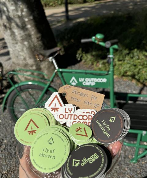 Ly Outdoor Camp Stickers Voksevaerk