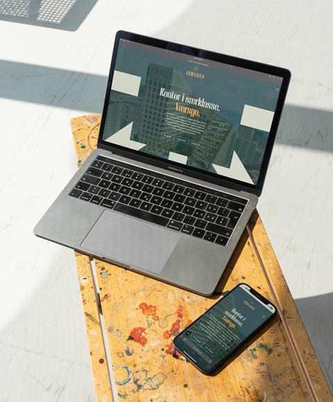 Irmahus Website Mockup